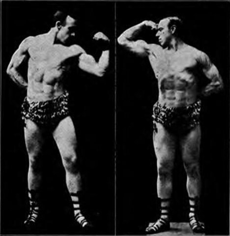 The first large-scale bodybuilding competition in America