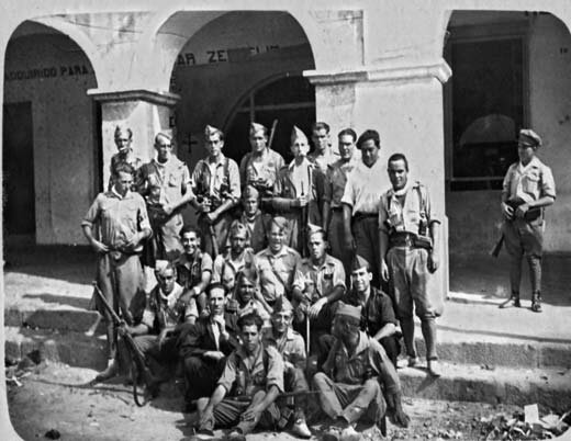 FORTA REPRESSIÓ A ALMENDRALEJO, MÈRIDA I BADAJOZ