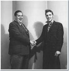 Elvis signed his first contract