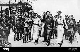 Kolchak (one of the White leaders) begins serious attacks against Reds from Siberia