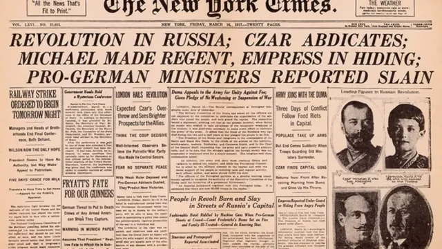 Nicholas II Abdicates