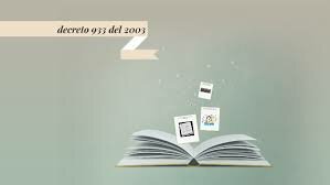 Decreto 933 de 2003