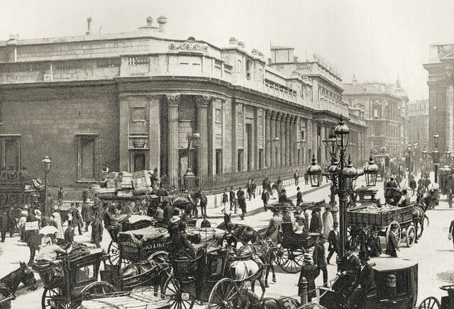 Banco de Inglaterra a beneficio al Rey