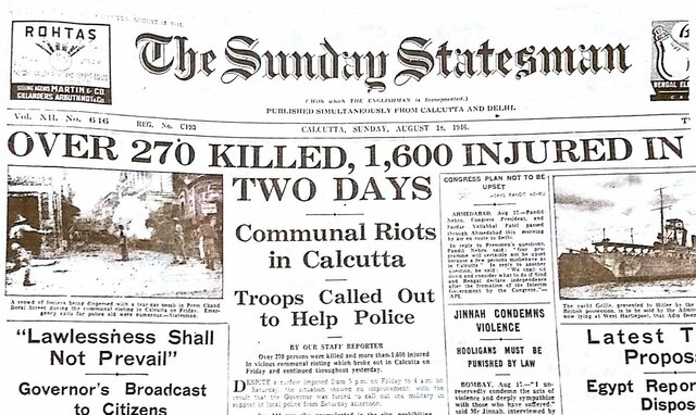 La gran matanza de Calcuta