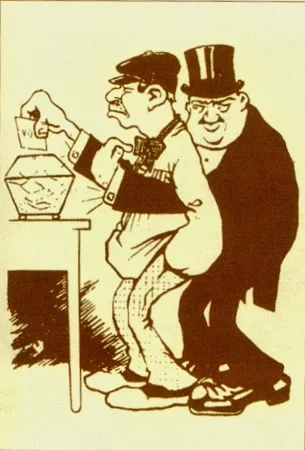 Denúncia del caciquisme a la revista satírica El Loro