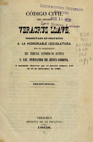 Código Civil Veracruz