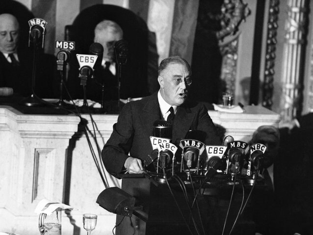 President Franklin D. Roosevelt's Message to Congress