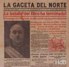 El bando nacional gana la Batalla del Ebro