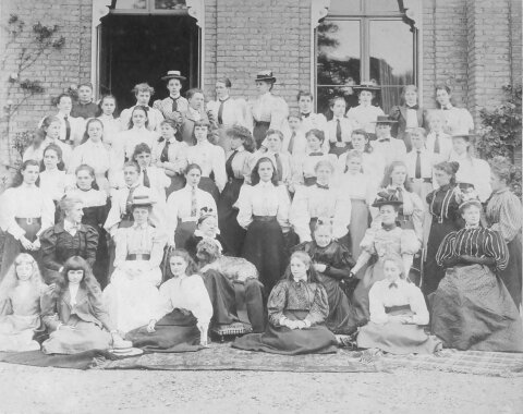 Diana started attending West Heath Girls School in Kent