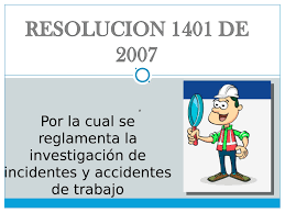 Resolución 1401 de 2007