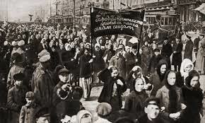 International Women’s Day March in Petrograd