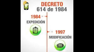 Decreto 614 de 1984