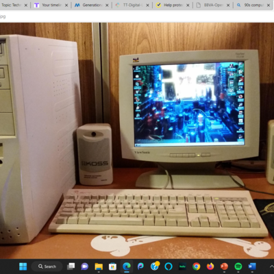 Timeline: 1990-2000 Computer Technology