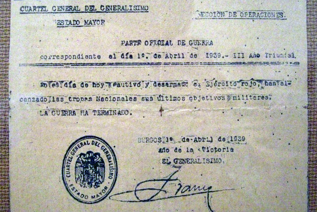 Derrota de l’exèrcit republicà i la fi del conflicte