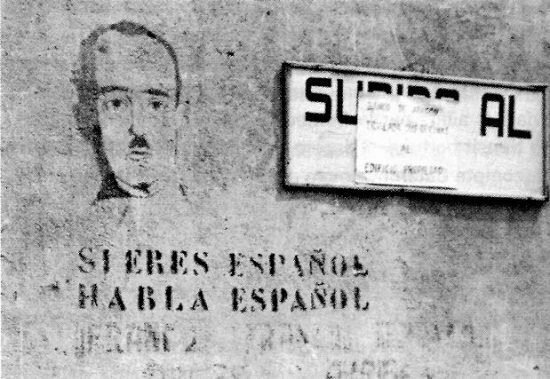 Franco deroga l'Estatut de Catalunya