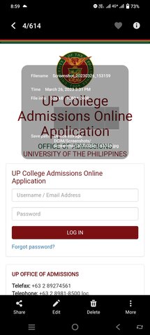 Discovery of media as an admission tool