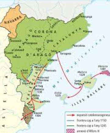 Els comtats d’Aragó i el sorgiment de la Corona d’Aragó.