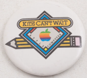Apple Computer Inc. Announced "Kids Can't Wait"