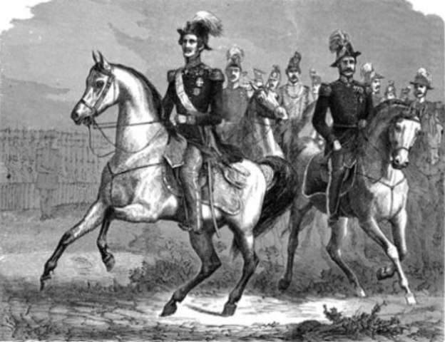 Preussen og Østrig samarbejder.