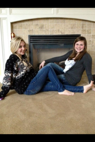 When I met my best girl friend.