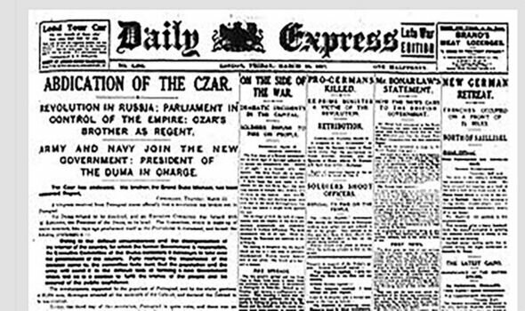 Nicholas II Abdicates