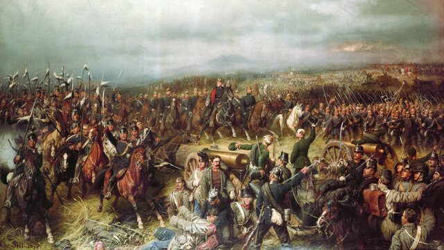 The victory of Königgrätz
