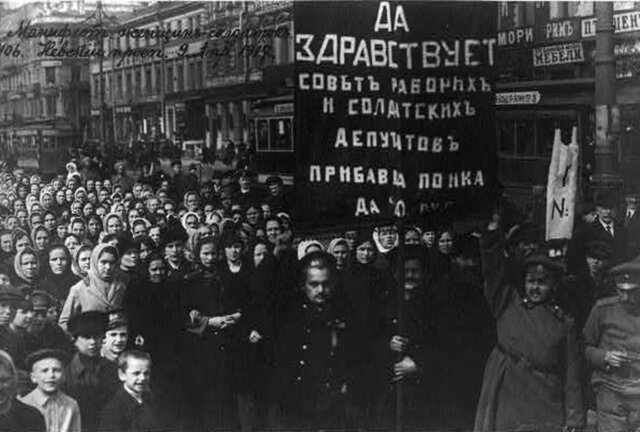 Bolsheviks overthrow the Provisional Government and take control