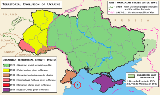 Ukraine brought under Soviet control
