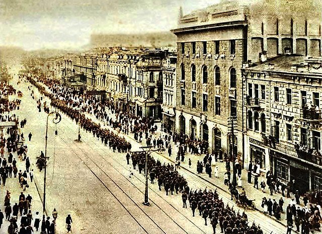 Poles move toward Kiev under Piłsudski