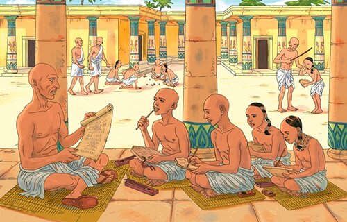 Los escribas del antiguo Egipto
