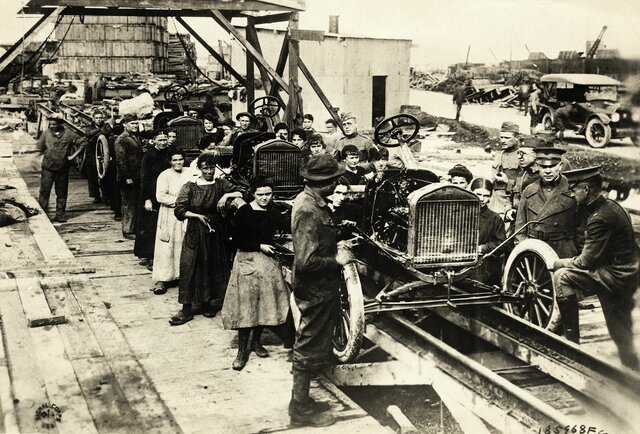 Beginning of the first Industrial Revolution