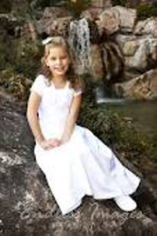 I was baptized for the first time.