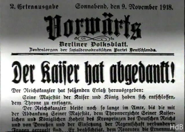 Abdicación de La República