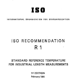 Primera norma ISO