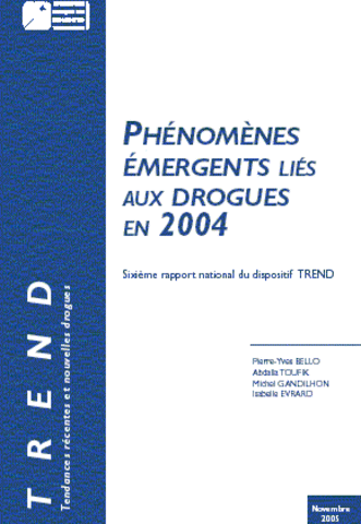 Rapport sur l'usage problématique du cannabis rédigé par l'OFDT et commandé par le rapport de la santé.