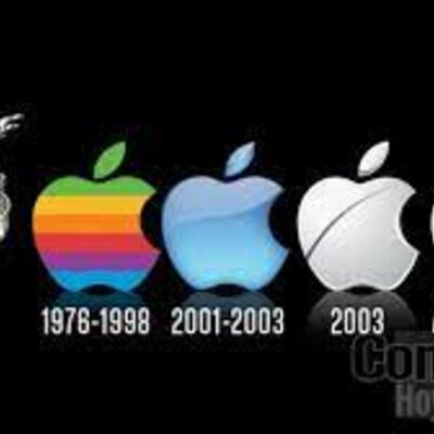 Timeline: Evolucion del logotipo de Apple
