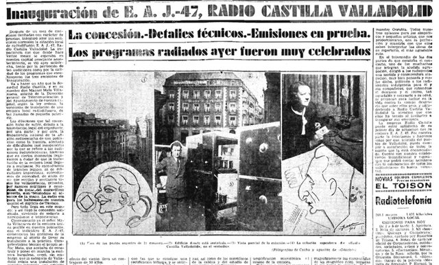 Valladolideko irrati frankistak bonbardeaketaren berri eman