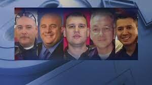 5 Dallas officers were killed in a downtown ambush