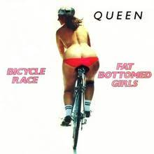 ‘Bicycle Race’ and ‘Fat Bottomed Girls’’