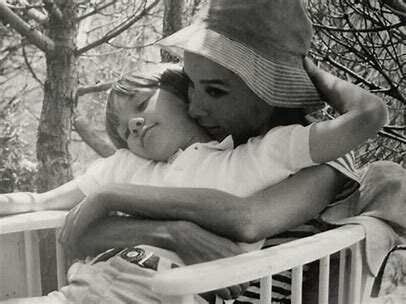 Hepburn divorced with Mel Ferrer