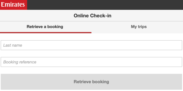 Technology - Online check-in.