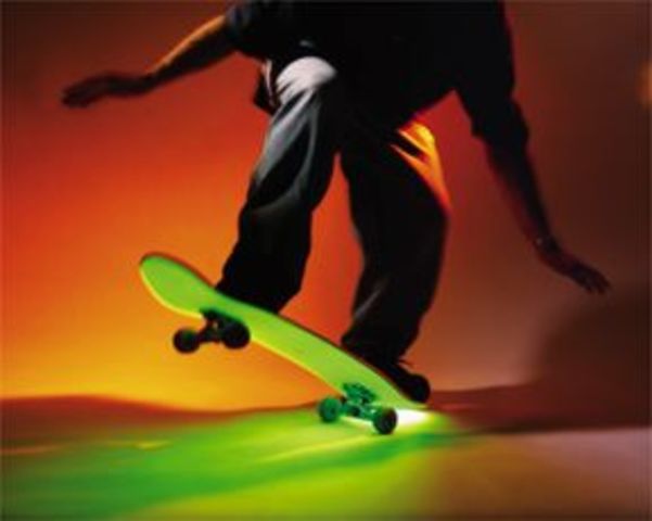 restarted skateboarding after accident