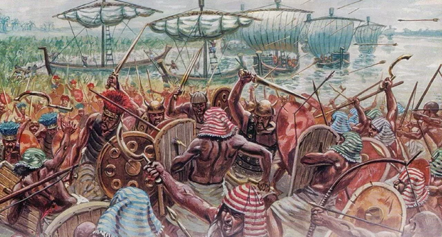 Invasión pueblos del mar