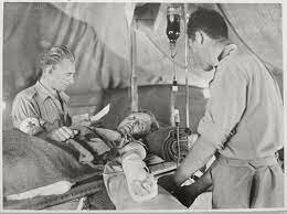 Bloodletting on the decline, blood transfusions on the rise