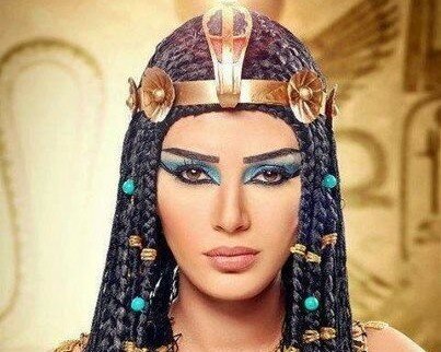 The very beginning of makeup