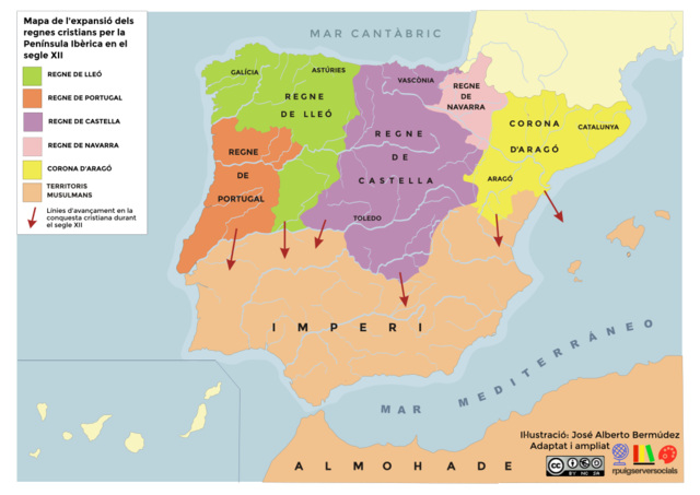 L'avenç dels regnes cristians