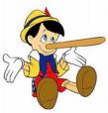 Pinocchio was created