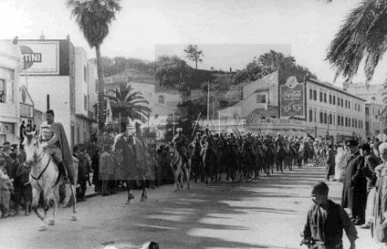 El ejército español ocupa Tánger