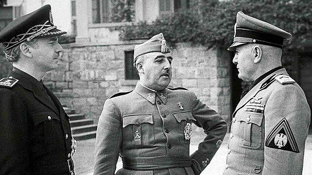 Entrevista Franco-Mussolini en Bordighera