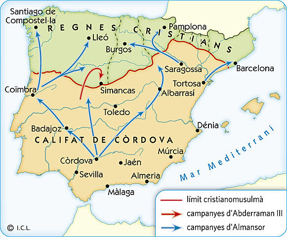 EL CALIFAT I LES CONQUESTES D'ALMANSOR, SEGLE X